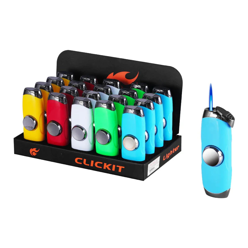 Clickit Torch Fidget Spin Lighter