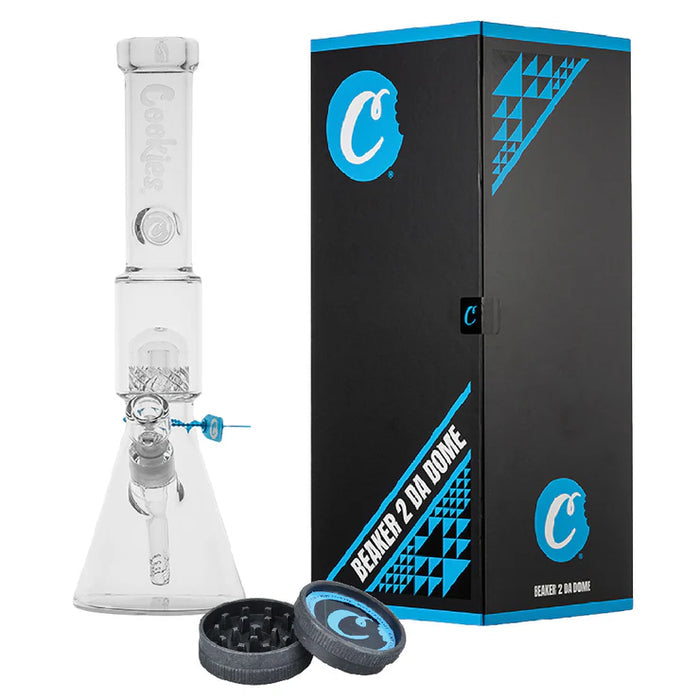 Cookies 2 Da Dome Beaker Bong & Grinder