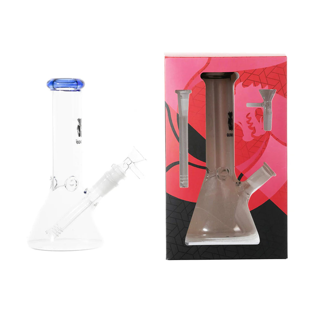 Glass House Water Pipe Series 3pc Mixed Colors