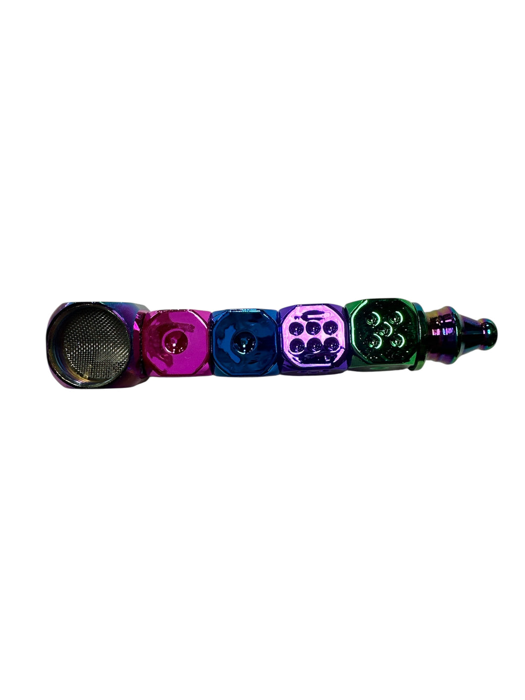 Mini metal pipe dice style ￼