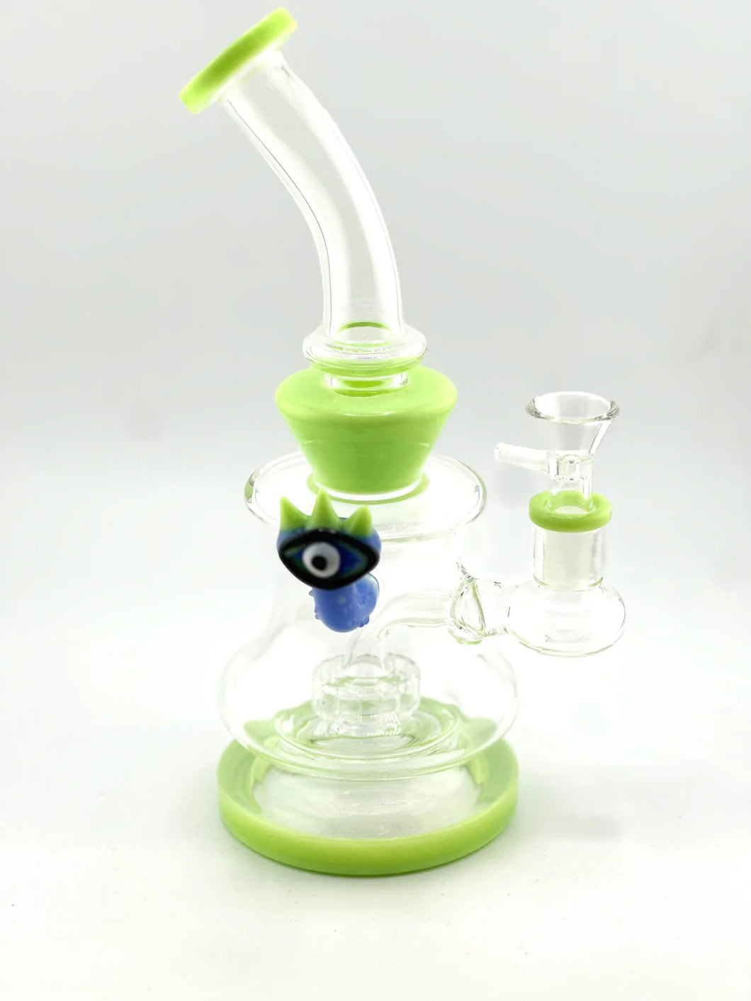 8’’ Eye Of The Storm - Shower Head Perc Mini Bongs 1ct PCL-8364