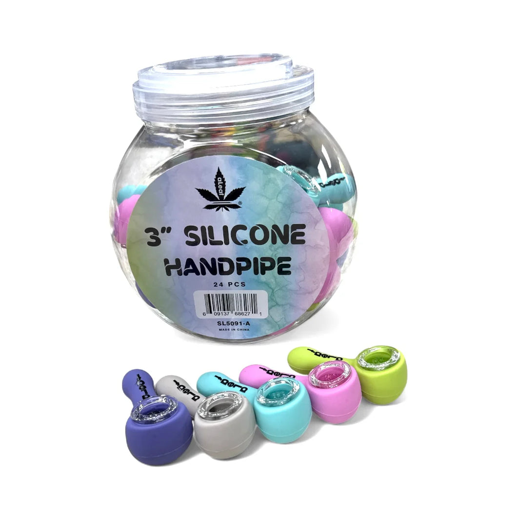 Aleaf 3” Silicone Hand Pipe #SL5091-A