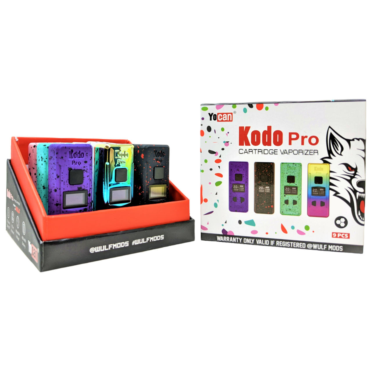 Yocan Kado Pro By Wulf 400mAh Adjustment Voltage Cartridge Battery ...