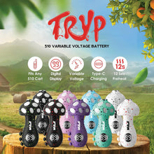 Load image into Gallery viewer, Wulf Tryp Mushroom Shaped Variable Voltage Battery
